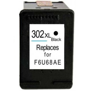 HP  UYUMLU F6U68/302XL SİYAH INKJET MUADİL KARTUŞ