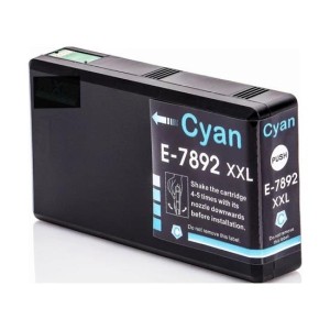 Epson Uyumlu TE7892XXL (49ML) Mavi Muadil Kartuş 4.000syf