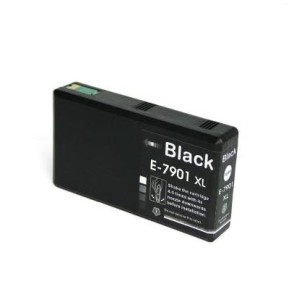 Epson Uyumlu TE7901XL(62ML) Siyah Muadil Kartuş