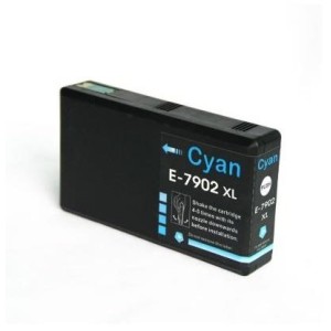 Epson Uyumlu TE7902XL (32ML) Mavi Muadil Kartuş