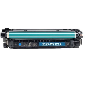 HP UYUMLU  W2121X (212X) MAVİ MUADİL TONER