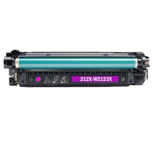 HP UYUMLU W2123X (212X) KIRMIZI MUADİL TONER