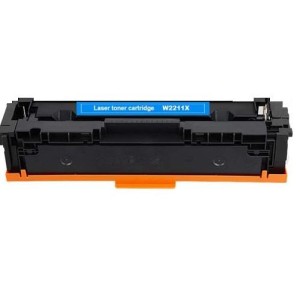 HP W2211X(207X)M255dw/nw CHIPSIZ MAVİ MUADİL TONER
